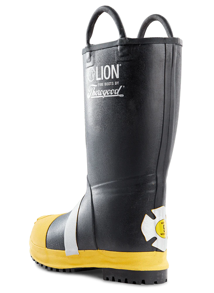 LION HellFire Kevlar Insulated 14" Pull-On Rubber Structural Boots - Image 3