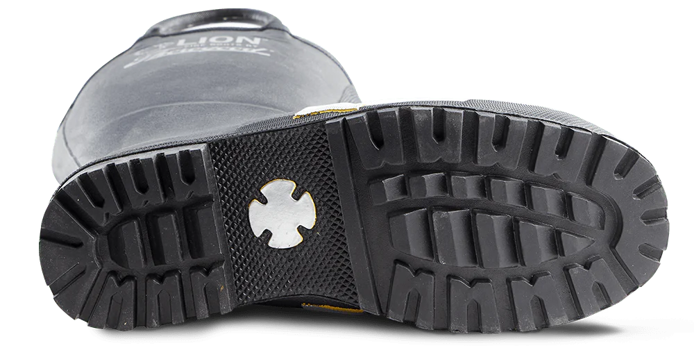 Lion Hellfire Insulated 14" Rubber Firefighter Boot - Image 4